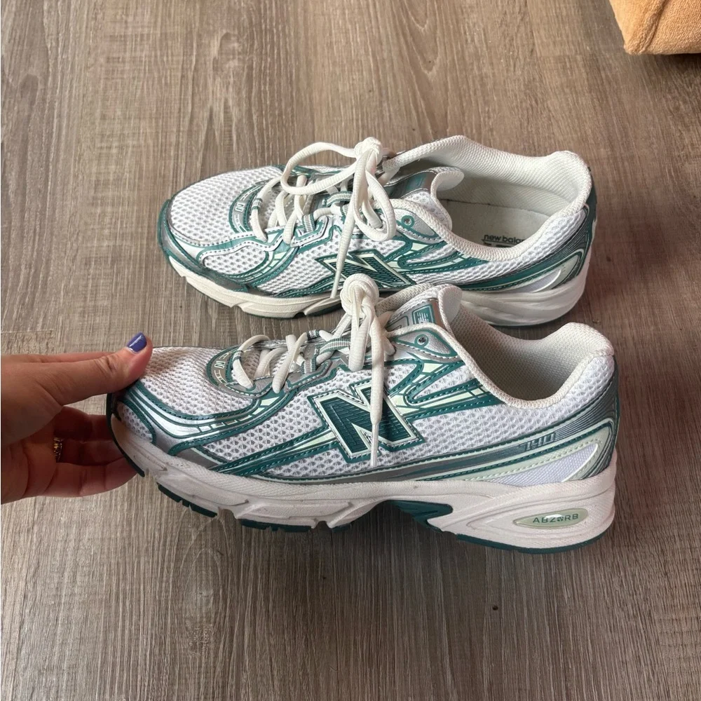 New Balance 740 Green Gray - Picture 6 of 7